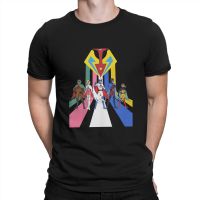 :{”》{ Kagaku Ninja-Tai Gatchaman G Force Battle Of The Planets Tshirt กราฟิกผู้ชายเสื้อบุรุษวินเทจเสื้อผ้าหน้าร้อนเสื้อยืดฮาราจูกุ