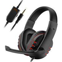 สินค้าขายดีชุดหูฟังสำหรับเล่นเกม PC 3D สเตอริโอ Over Ear Strong Bass Gamer Game Headphones