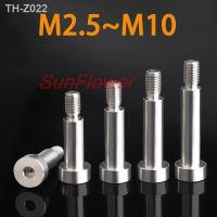 M2.5 M3 M4 M5 M6 M8 M10 Grade 304 Stainless Steel Hex Hexagon Socket Cap Head Shoulder Roller Bearing Screw Bolt High Tensile