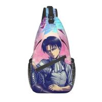 【CW】 Fashion Ackerman Sling Crossbody Men Shingeki No Kyojin Shoulder Chest for Cycling