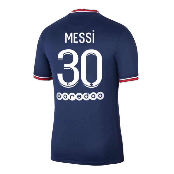 cod-s-4xl-ปารีสแซงต์แชร์กแมง-เสื้อฟุตบอล-เมสซี-psg-no-30-messi-home-paris-saint-germain-football-jersey-home-and-away-21-22