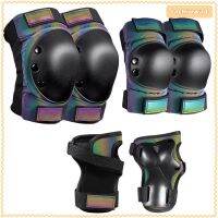 [Tachiuwa] Breathable Kid Gears Set Skateboard Elbow Pads Wrist Guards Roller Skate Protector for Cycling, Biking, Girls, Children, Boys