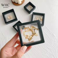 WHC กล่องเก็บอุปกรณ์เสริมใส,กล่องโชว์วัสดุบีบอัดบรรจุภัณฑ์สวยงาม