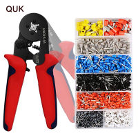 QUK Crimping Pliers Mini Electric Tube Terminals HSC8 6-4A HSC8 6-6mm Multitool Adjustable Crimping Press Pliers Hand Tools