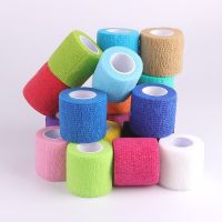 5 Colors Self-adhesive Elastic Bandage Elastoplast First Aid Sport Bandage Tape Multi-size For Knee Finger Ankle Palm Shoulder