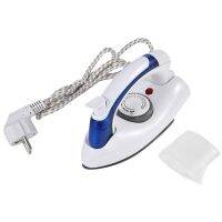 ▫ Mini Electric Folding Travel Glide Steam Iron 500WSmall Lightweight Clothes Compact Portable Handheld Ironing