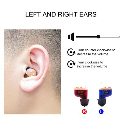 ZZOOI Hearing Aids Portable Rechargeable High Power Digital Hearing Amplifier Ear Sound Amplifier Eearing Aid Audífonos For Deafness