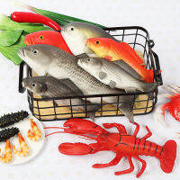 S02394 Restaurant decoration high simulation food PU aquatic products faux lobster simulation crab artificial fish for photo