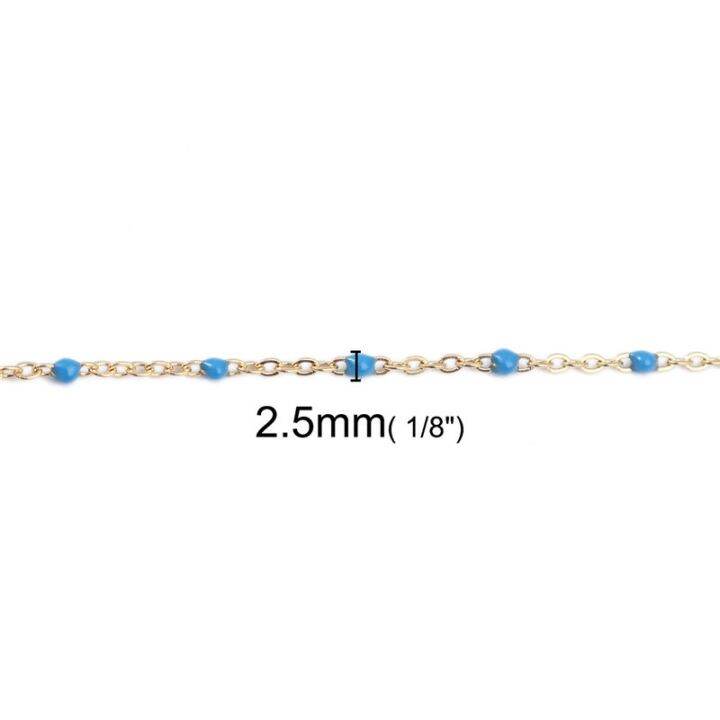 1-meter-stainless-steel-link-cable-chain-golden-multicolor-enamel-chains-for-diy-necklace-jewelry-making-supplies-2-5x2mm