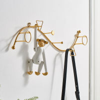 High Quality Wall Hanging Hook Kitchen Bathroom Coat Hook Iron Coat Rack Key Towel Hanger Wall Decoration Home Storage Tools