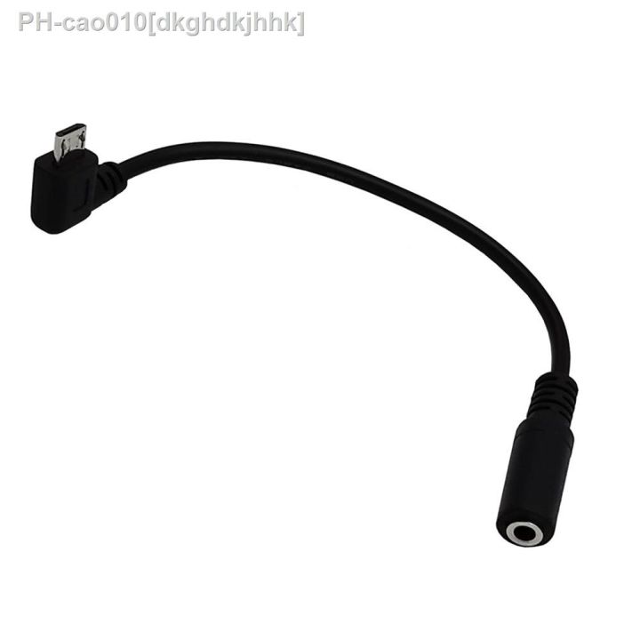 90-degree-bend-micro-usb-to-3-5-audio-adapter-cable-v8-android-to-3-5mm-female-mobile-phone-headset-conversion-cable-15cm
