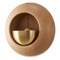 Japanese Style Dopamine Bells Small Round Egg Suction Door Type Entry Doorbell Magnet Hanging Wind Chime
