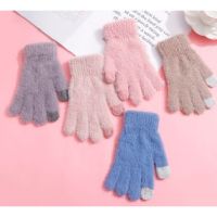 ʕ ᵔᴥᵔ ʔ Simpleday.bkk Mink Touch screen gloves ถุงมือกันหนาว ทัชกรีนได้