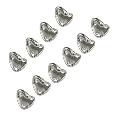 【CW】 10PCS Stainless Steel 316 Open Fender Hook Marine Boat Yacht Hardware Accessories Clothes Fending Parts