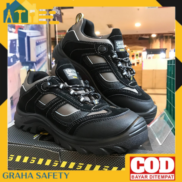 Sepatu Safety Ujung Besi Jogger Jumper S3 Safety Shoes Jogger Jumper S3 Original Lazada