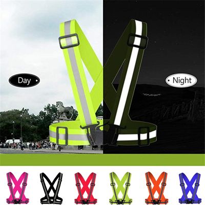 Motorcycle High Elastic Visibility Reflective Safety Jacket Traffic Night Security Cycling Safety Vest for Ducati 821 900 Gt1000