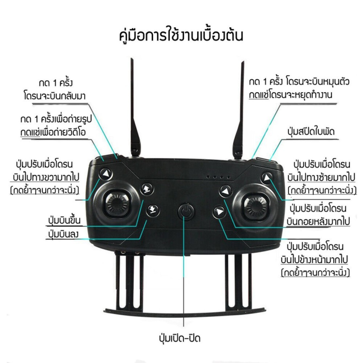 โดรนบังคับ-drone-e68-โดรนพับได้-4k-hd-กล้อง-โดรน-rc-โดรน-โดรนไร้สาย-wifi-ถ่ายภาพ-บินนิ่ง-ถ่ายวีดีโอ-กล้องชัดโดรนติดกล้องโดรนโดรนบังคับโดน-720p