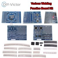 【cw】 SMD NE555 CD4017 Rotating Flashing Components LQFP44 Soldering Practice Board Circuit Training Suite 1