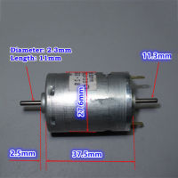 【✔In stock】 rongjia Rs-385sh-2048 Mabuchi ขนาดเล็ก Dc 6V 12V 10350Rpm ความเร็วสูงไมโครเพลาคู่มอเตอร์โมเดลเรือของเล่นรถ Rc Diy