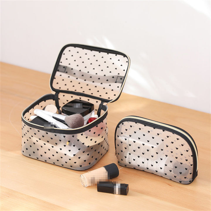 home-love-mesh-accessories-zipper-pouches-cosmetic-bag-makeup-bags