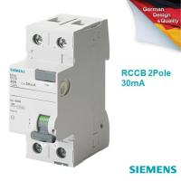 Pro +++ SIEMENS Breaker ซีเมนส์ เบรกเกอร์ RCCB 2P 30mA กันไฟดูด-ไฟรั่ว ราคาดี เบรก เกอร์ กัน ดูด เบรก เกอร์ ไฟ บ้าน เบรก เกอร์ 3 เฟส เซฟตี้ เบรก เกอร์