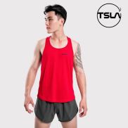 Áo thể thao ba lỗ nam Tsla Devops form rộng dạng lưới mặc tập gym work out