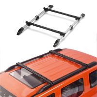 Adjustable Aluminum Alloy Roof Luggage Rack for 1/10 RC Crawler Car Truck Replacement Repair Tools Parts Accessories Dropship