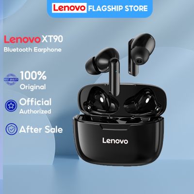 Lenovo XT90 TWSหูฟังบลูทูธIPX5กันน้ำกีฬาหูฟังเอียบัดไร้สายใหม่ล่าสุดหูฟังบลูทูธขนาดเล็กสนับสนุนวิดีโอIOS Android Universal