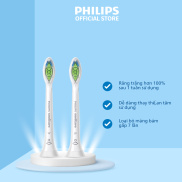 Đầu bàn chải điện Philips sonicare HX6062 67 W2, sạch sâu