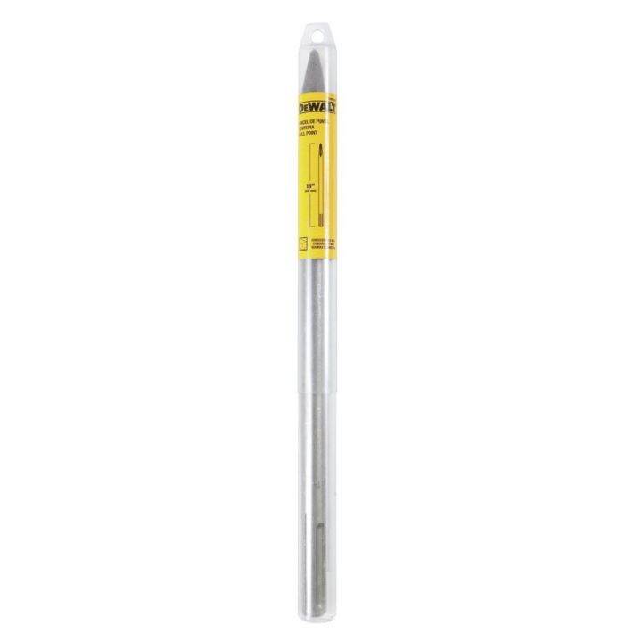 ดอกสกัดปากแหลม-sds-max-dewalt-dwa0805-size-400mm-รับประกันของแท้