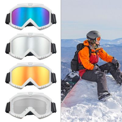 Winter Windproof Skiing Glasses for Women Men Outdoor Sports Moto Cycling Lens Frame Eyewear Goggles Ski Dustproof Sunglasses Goggles