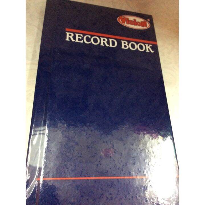 Record Book Or Log Book 500 Pages 