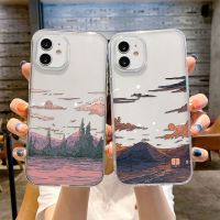 Scenery Case For Samsung M23 Covers Galaxy M13 S23 Ultra S22 Plus S21 S20 FE A54 5G A53 Note 20 Ultra Silicon Shockproof Fundas Phone Cases