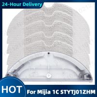 ☋❧ For Xiaomi Mijia 1C STYTJ01ZHM Mi Mop Pro Home Replacement Xiami Spare Parts Robot Vacuum Cleaner Water Tank Cloth Fitting