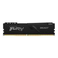 16GB (16GBx1) DDR4 2666MHz RAM (หน่วยความจำ) KINGSTON FURY BEAST DDR4 (BLACK) (KF426C16BB/16) ###