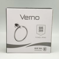 VERNO ห่วงแขวนผ้า PQS6611 สีโครเมี่ยม