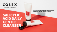 COSRX Salicylic Acid Daily Gentle Cleanser 150ml โฟมล้างหน้าต่อต้านสิว ขจัดเซลล์ผิวเสื่อมสภาพ ลดความมัน ลดการเกิดสิว ทำความสะอาดผิวได้อย่างหมดจดอ่อนโยน