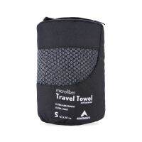 Eiger1989 ของแท้ TRAVEL TOWEL สีเทา S ปลาทูเวล ขนาดเล็ก ผจญภัย ป้องกันแบคทีเรีย - ปลาทราเวล TOWEL S skl