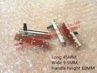 Original new 100 straight sliding potentiometer long 45MM wide 9.5MM handle height 10MM resistance value B10K A20K B500K SWITCH