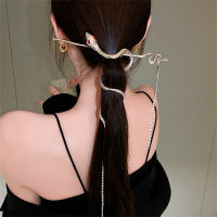 Fashion Snake Antique Style Ins Classic Tassel Coiled Hairpin Hairpin Hair Accessories