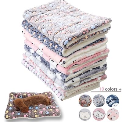 [pets baby] ThickenedPet ขนสัตว์เบาะนุ่มผ้าห่มสัตว์เลี้ยงน่ารักลวดลาย MattressDog แมวโซฟา Cushionof MindCover