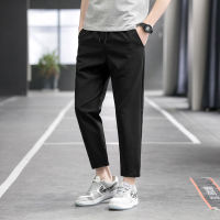 Cal Pants Mens Summer Long Pants Korean Version Trend Loose Sports Pants