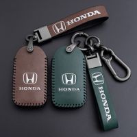 Honda อุปกรณ์เสริมรถยนต์เคสกุญแจ XRV Civic CRV Accord CITY Hrv เคสกุญแจรถยนต์หนัง