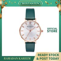 【Birthday Gift】Bostanten Womens Leather Watch Creative Unique Style Charm Clock Jam Tangan Wanita