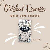 Flow Coffee เมล็ดกาแฟคั่ว โฟลว์คอฟฟี่ Oldskool Espresso คั่วเข้ม 50% Arabica / 50% Robusta