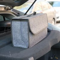 【JH】 Car Organizer Soft Felt Storage Large Anti Compartment Boot WRX Saloon TRIBECA(B9