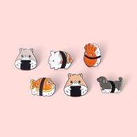 【DT】hot！ Sushi Enamel Pin Kawaii Food Fun Brooches Badges for Hat Boy Accessories Jewelry Wholesale