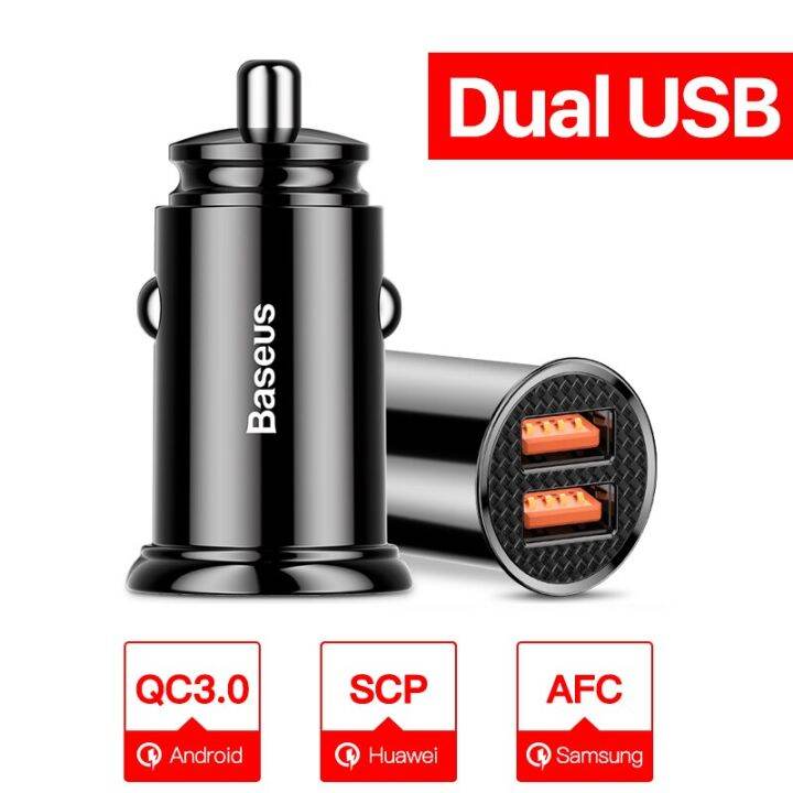 baseus-รถ-usb-อย่างรวดเร็ว-qc3-0-qc4-0-4-0อย่างรวดเร็วสำหรับโทรศัพท์มือถือ-qc-scp-5a-pd-type-c-30w