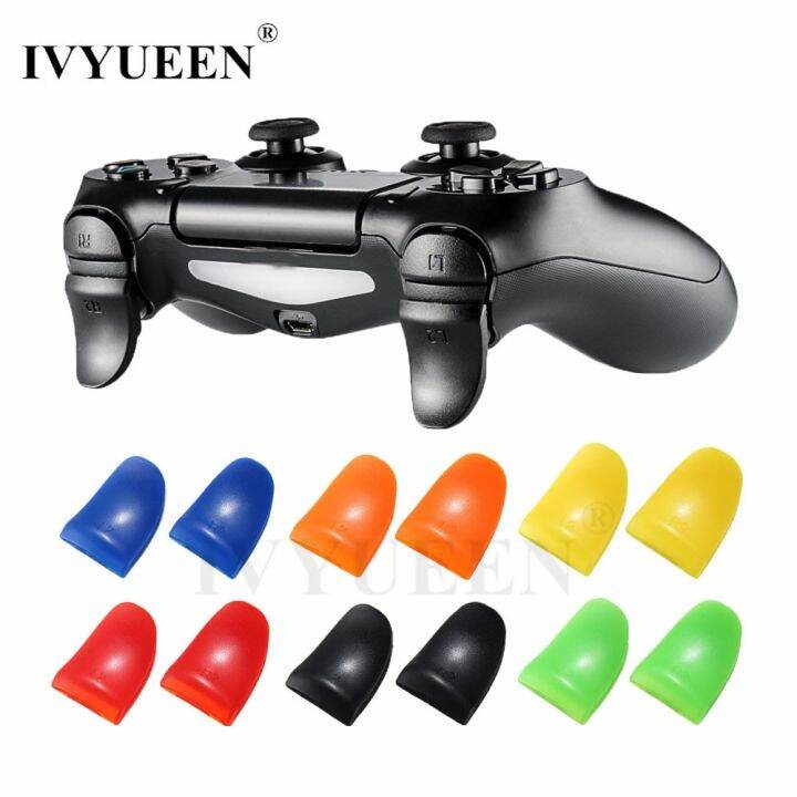 ivyueen-r2คอนโทรลเลอร์สำหรับ-playstation-ps4-pro-ตัวขยายทริกเกอร์-l2คอนโทรลเลอร์แบบบางสำหรับเกมแพด-dualshock-4-ds4