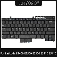 Newprodectscoming US Layout Keyboard Replacement For Dell Latitude E5400 E5500 E5300 E5510 E5410 Notebook English Black Keyboard No Backlight